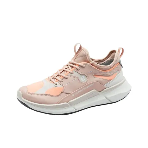 White Mountaineering x Ecco Biom 2,2 Устойчивый к истиранию Низкий Топ Casual Женский Розовый