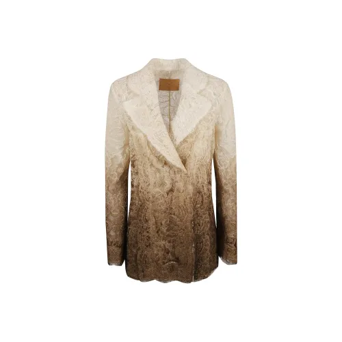 ERMANNO SCERVINO Кофе Женские Офисные костюмы