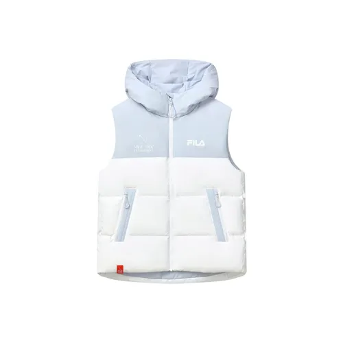 FILA Стандартный Белый Женский Пуховый жилет