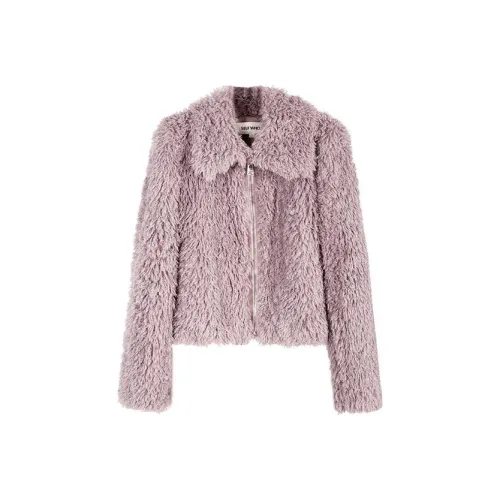 Self Who Мех Женские Орхидейно-фиолетовый