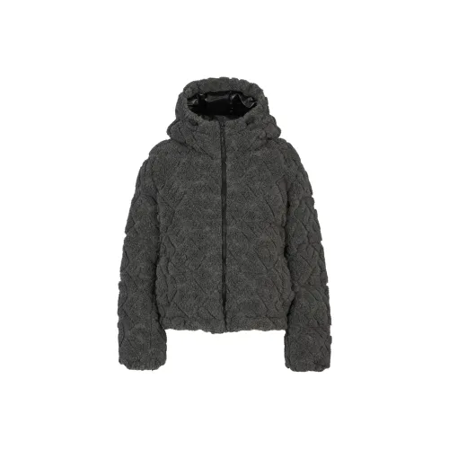 FENDI Серые Женские Объемные Куртки (Пуфы)