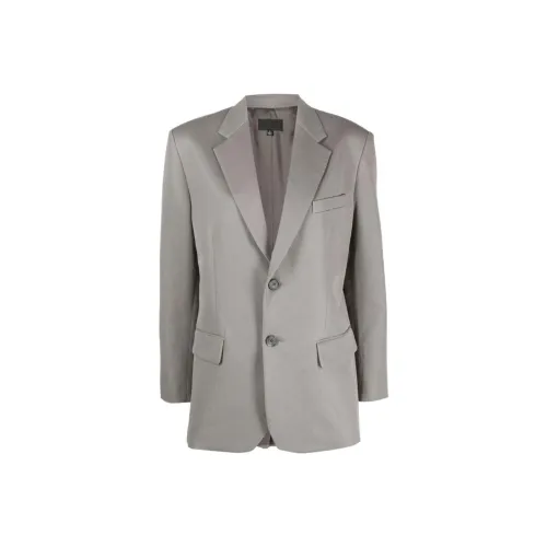 NILI LOTAN Бизнес-костюм Пальто Женское Холодное Серое