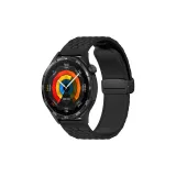 Шестиконечная звезда, магнитный, складной, застежка, черный