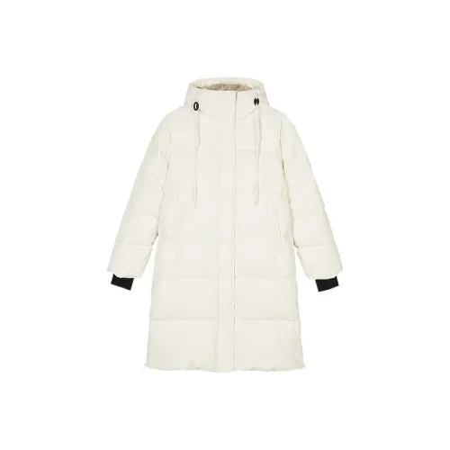 Skechers Sports Alliance Series Пуховик Женские Хлопковая конфета Белый