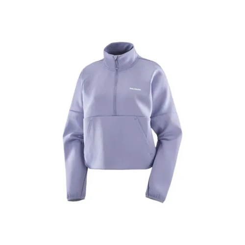 SALOMON Толстовка Женская Granite Blue