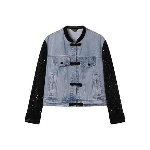 LOUISY AO Denim Jacket Women's Blue LOUISY AO Деним Куртка Женская Синяя