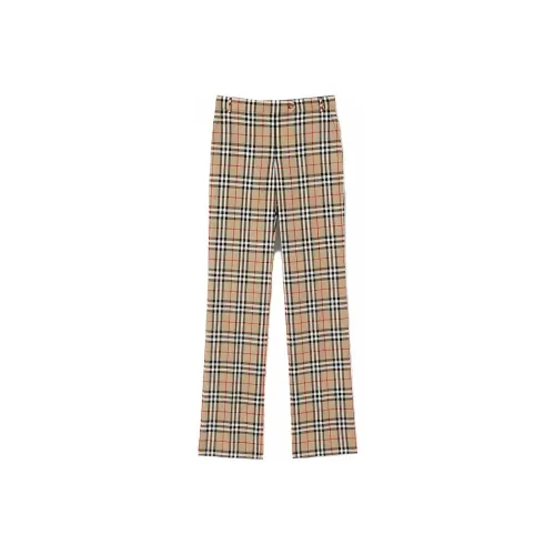 Burberry Архивный бежевый Женские повседневные брюки