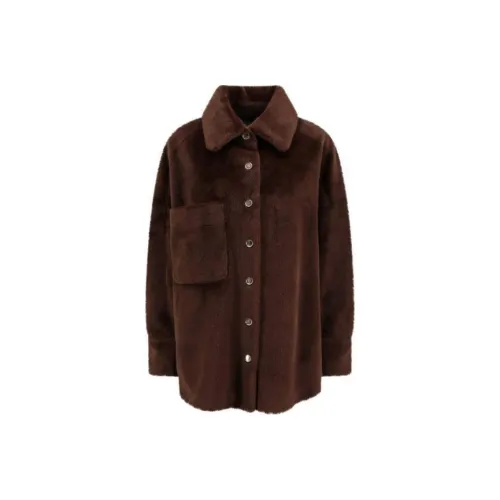 PINKO Коричневое Женское Пальто