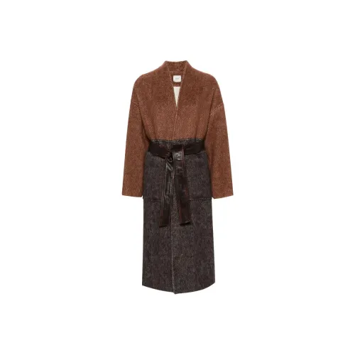 Alysi FW24 Пальто Женское Средний Умбер