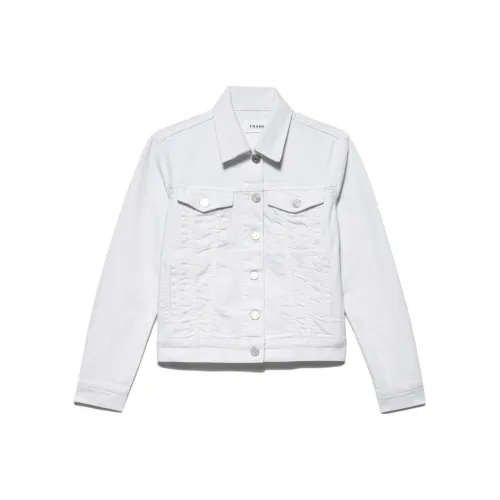 Рамка SS23 Деним Куртка Женская Белая