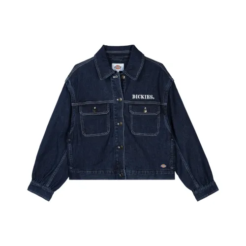 Dickies Индиго-синий Женские Джинсовые Куртки