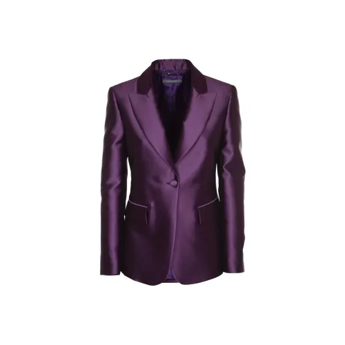 ALBERTA FERRETTI Бизнес-костюм Пальто Женское Фиолетовое