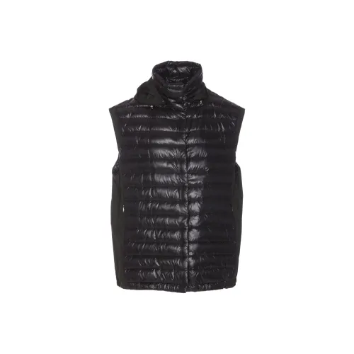 HERNO Черные Женские Жилеты