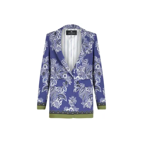 ETRO Фиолетовые Женские Офисные Костюмы
