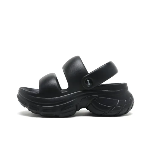 JEEP Пляжные сандалии Женские Черный