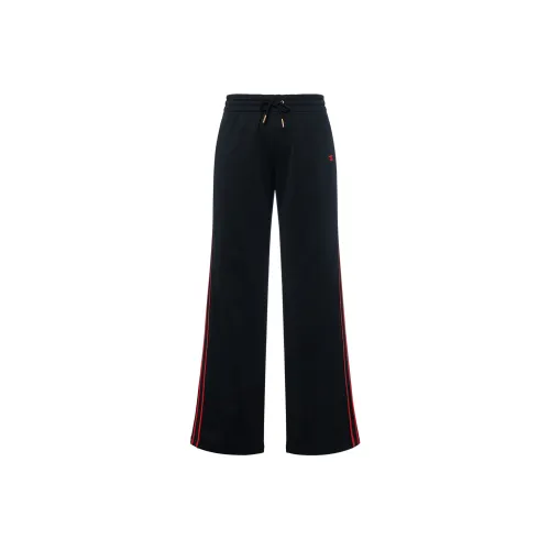 CELINE FW22 Вязаные спортивные брюки женские черные красные