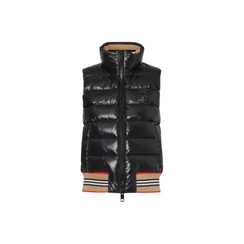 Burberry Черный Женский Пуховый жилет