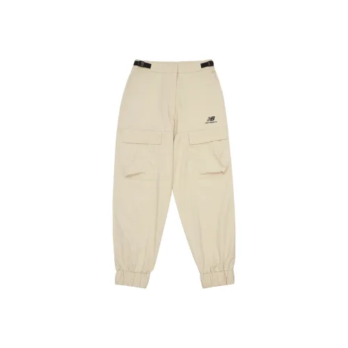 New Balance Хаки Женские Вязаные Спортивные Брюки