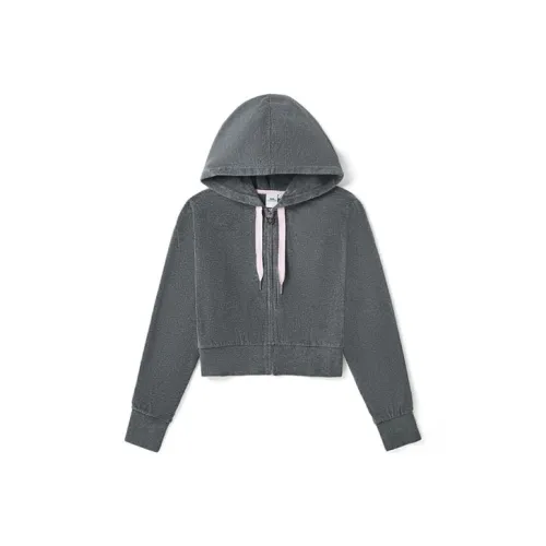Vans SANDY LIANG Cropped Coat Women's Gray Ванс SANDY LIANG Укороченное пальто женское серого цвета