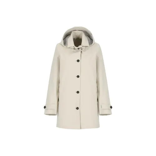 SAVE THE DUCK Пальто Женское Экрю