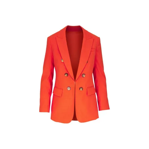 Veronica Beard SS24 Бизнес Костюм Пальто Женское Герань Апельсин