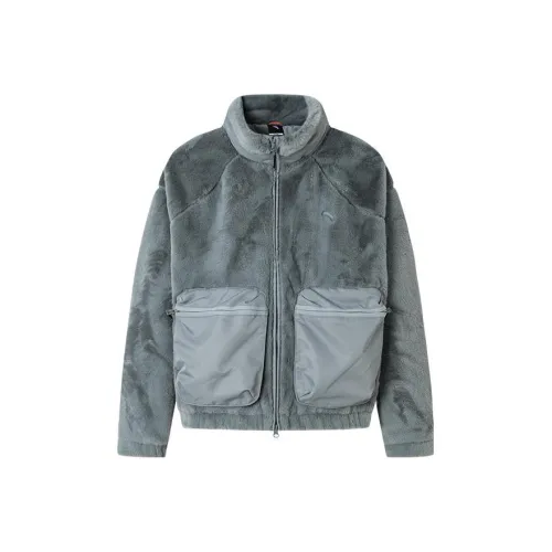 Anta Outdoor Collection Stone carvings Серые Женские Бархатные Куртки