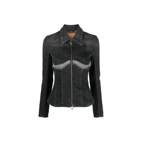DIESEL Denim Куртка Женская Черная