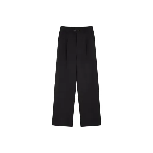 Mo Han Yi Mei Повседневные брюки Женские Черный