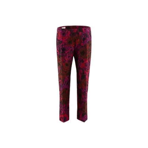 DRIES VAN NOTEN Фуксия Женские Повседневные Брюки