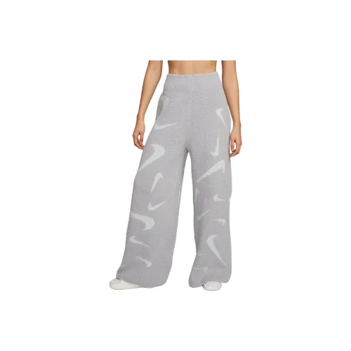 nike Sportswear Phoenix Cozy Bouclé Повседневные брюки Женские Светлый дымчатый серый