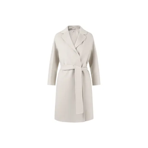 'S MAX MARA' Пальто Женское Серый Бежевый
