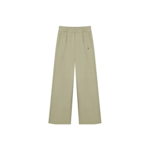 Teenie Weenie Повседневные брюки Женские Армейский зеленый