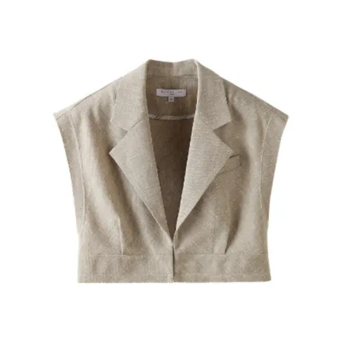 SUNDAY LIFE Жилет Женские Камень Серый Зеленый