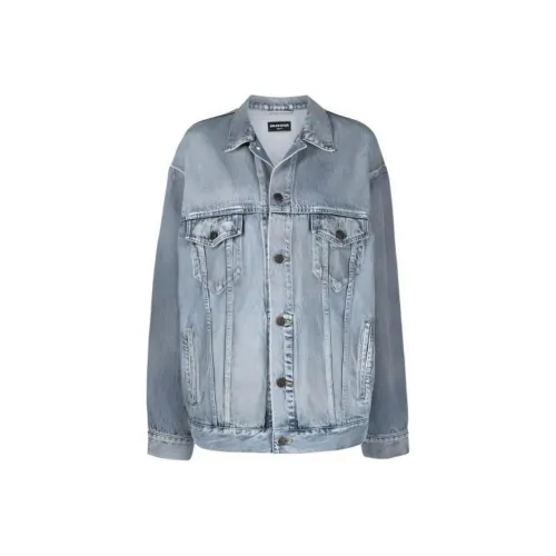 Balenciaga Denim Jacket Women's Blue Баленсиага Деним Куртка Женская Синяя