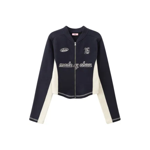 CHUU Cropped Jacket Женская Темно-синий