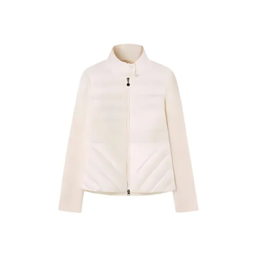 SHUXI Пуховик Женский Clam Белый