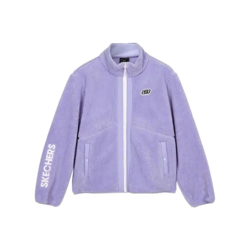 Skechers Бархат Feel Пальто Женские Сладкий лавандовый