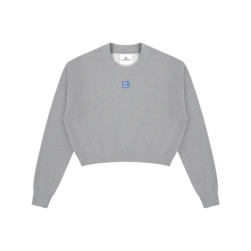 CALLED BACK Толстовка Женская Серого цвета