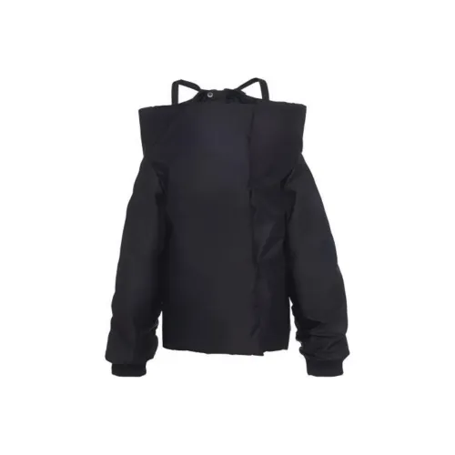PRADA Черные Женские Объемные Куртки (Пуфы)