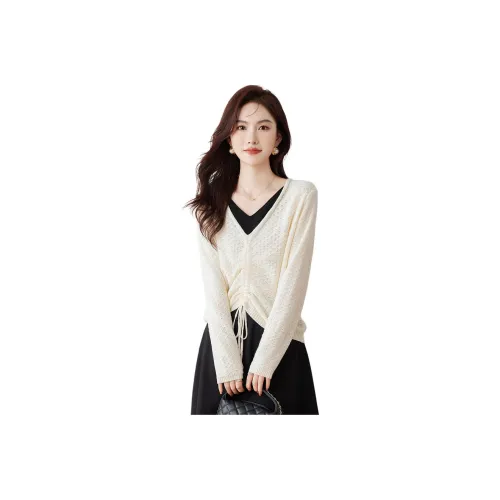 X MOOM Белый Женский Трикотаж