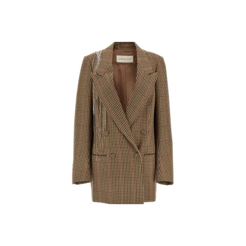 DRIES VAN NOTEN Коричневый Женские офисные костюмы