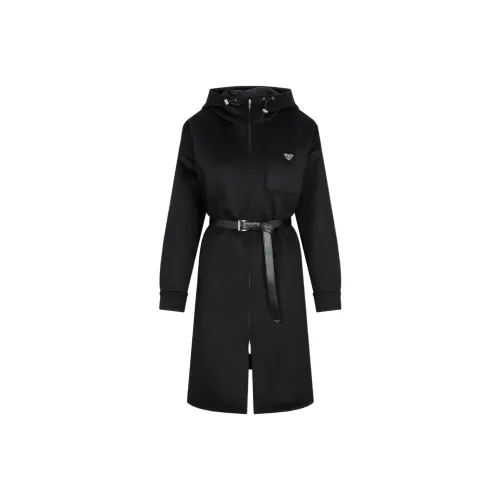 PRADA Черные Женские Бархатные Куртки