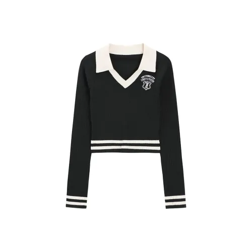 PLANE DRIFT Трикотаж Женский Черный