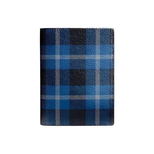 COACH Canvas Паспортный HOLDER Мужской Синий