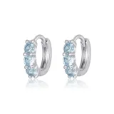 Сверкающий циркон, синий