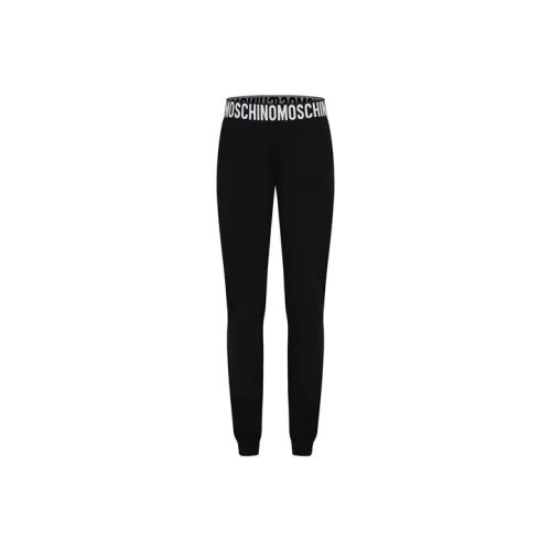MOSCHINO Черные Женские Повседневные Брюки