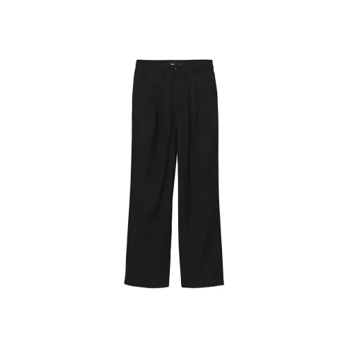 VANS ALDER Relaxed Плиссированные Брюки Повседневные Брюки Женские Черные