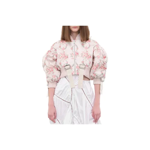 SIMONE ROCHA Хаки Женское короткое пальто