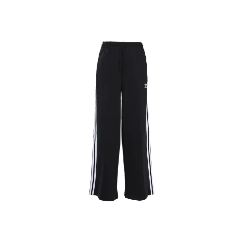 Adidas Originals Вязаные Спортивные Штаны Женские Черные