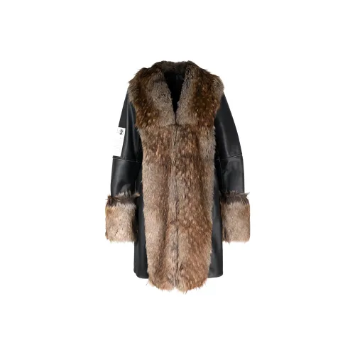 HERON PRESTON Черное Женское Пальто